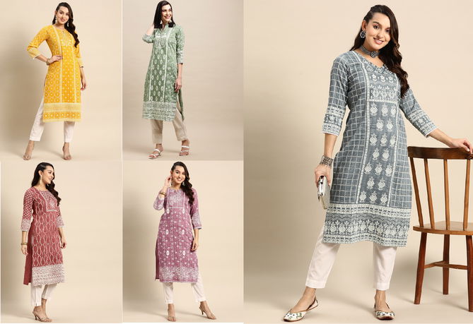 Evika Vol 2 Cotton Kurti Catalog